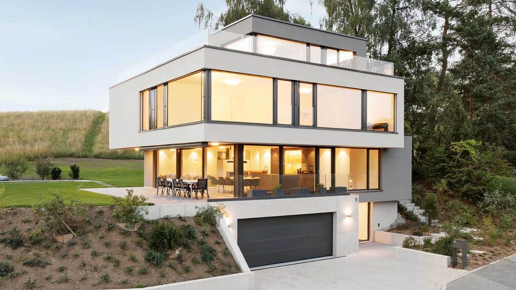 Wohnbauprojekt Schweiz – Modernes Einfamilienhaus